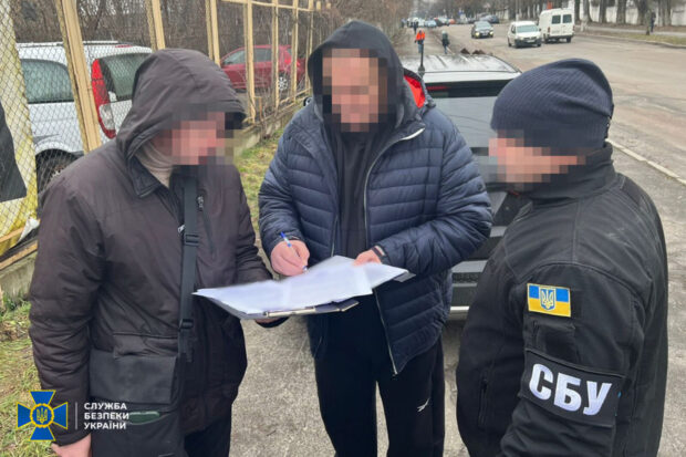СБУ затримала у Києві колаборанта, який допоміг росіянам перейменувати вулиці на тимчасово окупованій Луганщині