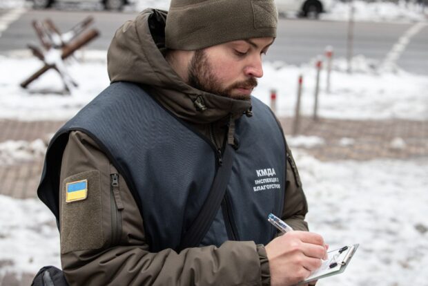 За три місяці осені столична інспекція внесла понад 9800 приписів за порушення Правил благоустрою міста Києва