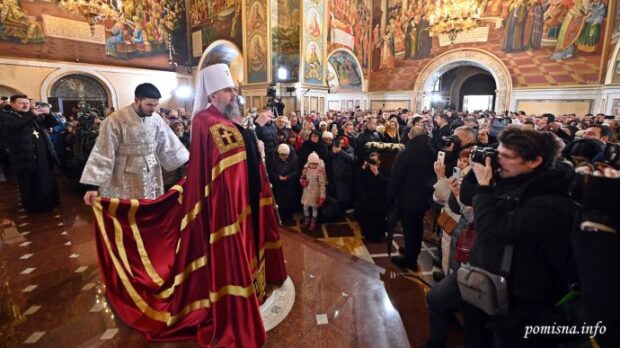 Епіфаній знову проведе богослужіння в Успенському соборі Лаври