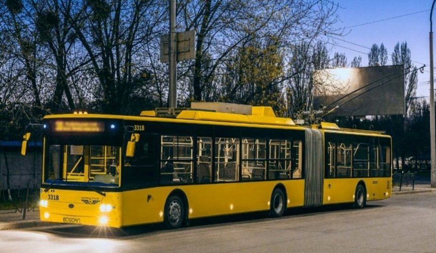 13 лютого в місті відновлять один тролейбусний маршрут: № 31, що курсує від вулиці Милославської до станції метро «Лук’янівська»