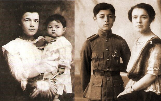 Катерина Десницька з сином