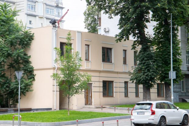 Будівельні роботи на вулиці Івана Франка зупинені, на місце викликано поліцію – Департамент міського благоустрою