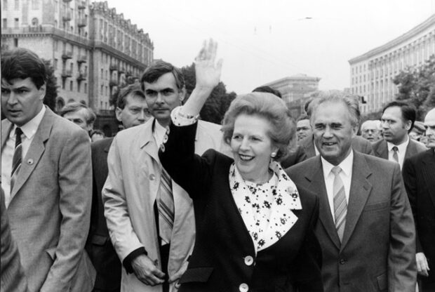 Маргарет Тетчер в Києві