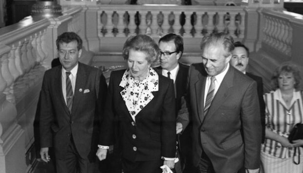 Маргарет Тетчер в Києві