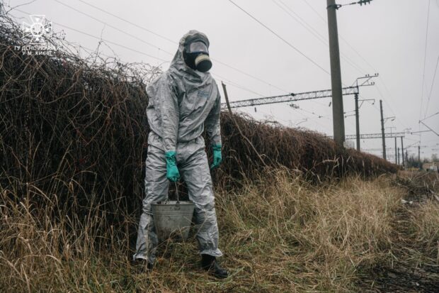 У Києві біля залізниці знайшли 20 кілограмів ртуті