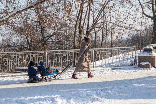 12 січня у столиці вдень і  вночі очікується температура близько 10° морозу – Укргідрометцентр