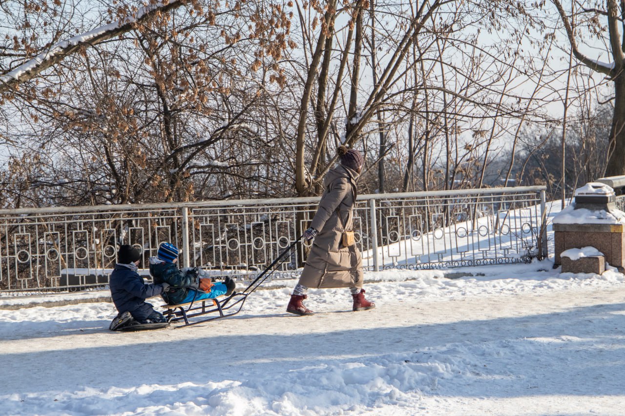 12 січня у столиці вдень і  вночі очікується температура близько 10° морозу – Укргідрометцентр