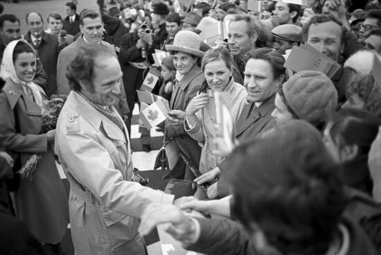 Прем'єр-міністр Канади П'єр Елліот Трюдо відвідує СРСР.