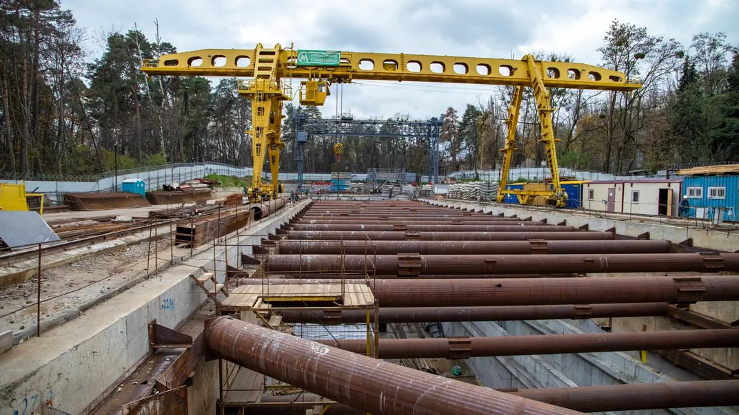 Київметрополітен оголосив тендер на продовження будівництва метро на Виноградар