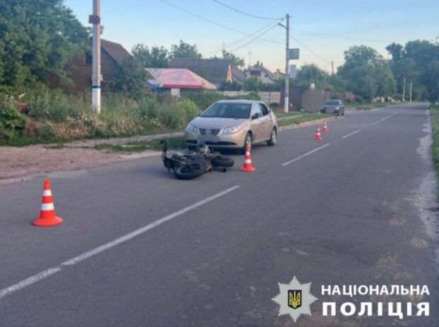 На Київщині внаслідок ДТП постраждали двоє неповнолітніх