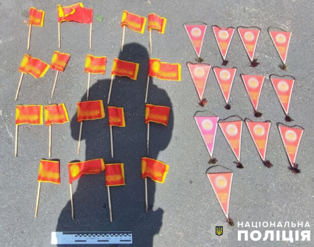 Поліція столиці розслідує кримінальне провадження за фактом поширення радянської символіки у навчальному закладі
