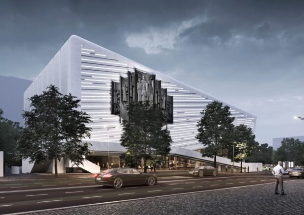 Проєкт ремонту кінотеатру Київська Русь