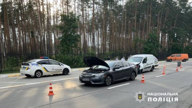 На Київщині внаслідок ДТП постраждали двоє дітей