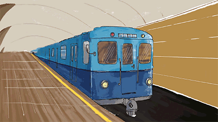 Гусь в метро
