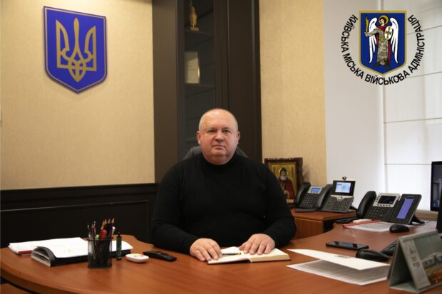 Начальник КМВА Сергій Попко