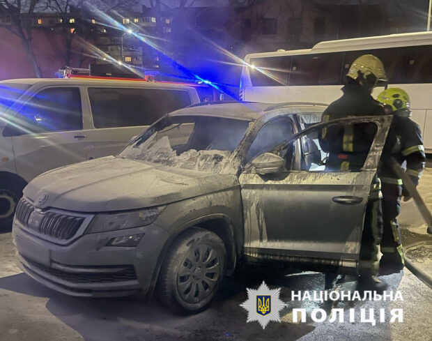 У Києві затримали чоловіка, який через помсту підпалив автомобіль колишнього керівника