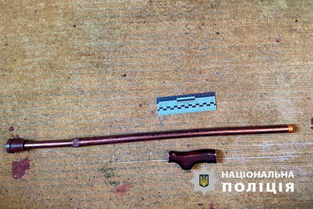 У Києві чоловік до смерті забив літню матір металевим ціпком