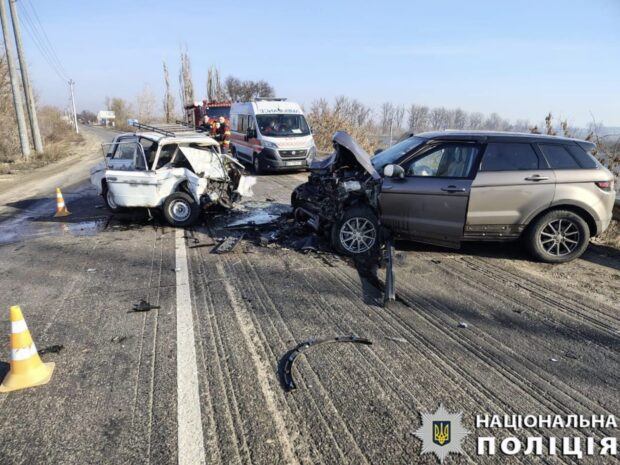 На Київщині внаслідок зіткнення автівок загинув чоловік