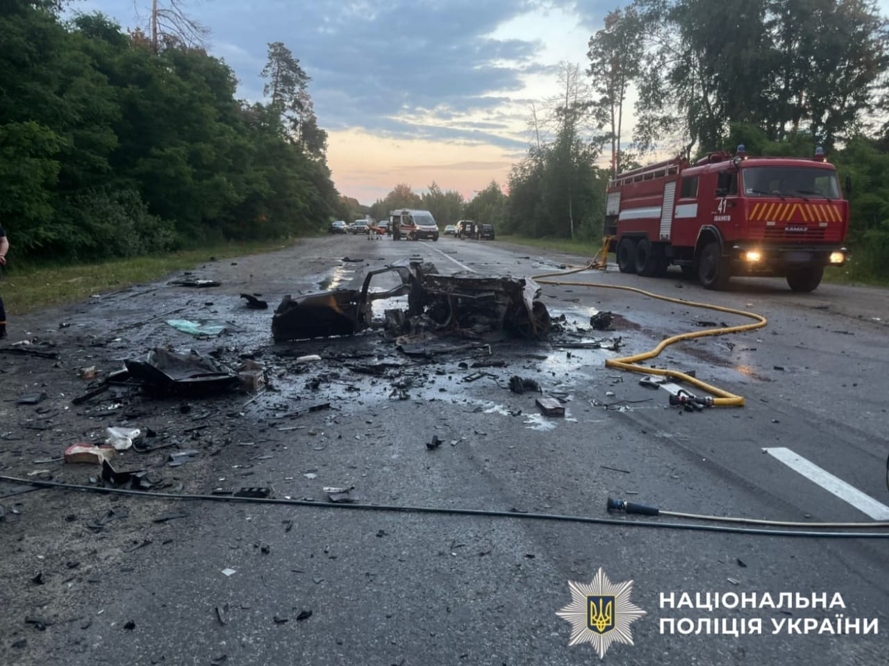 На Київщині внаслідок ДТП загинули двоє людей