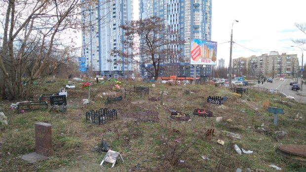 Стихійні поховання тварин в Києві