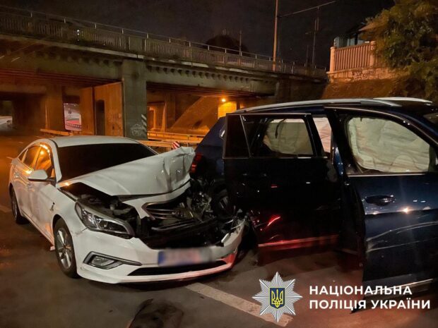 У Києві затримали іноземця за п'яну ДТП