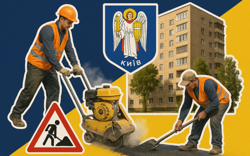 Святошинський район оновить 3 прибудинкові території за 7,6 мільйонів гривень