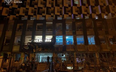 Київ 23 жовтня: атака по Подолу, затримання палія біля КМДА