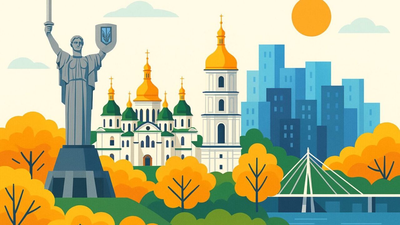 Прогноз погоди у Києві на 26 жовтня: хмарно, невеликий дощ та до +10°С