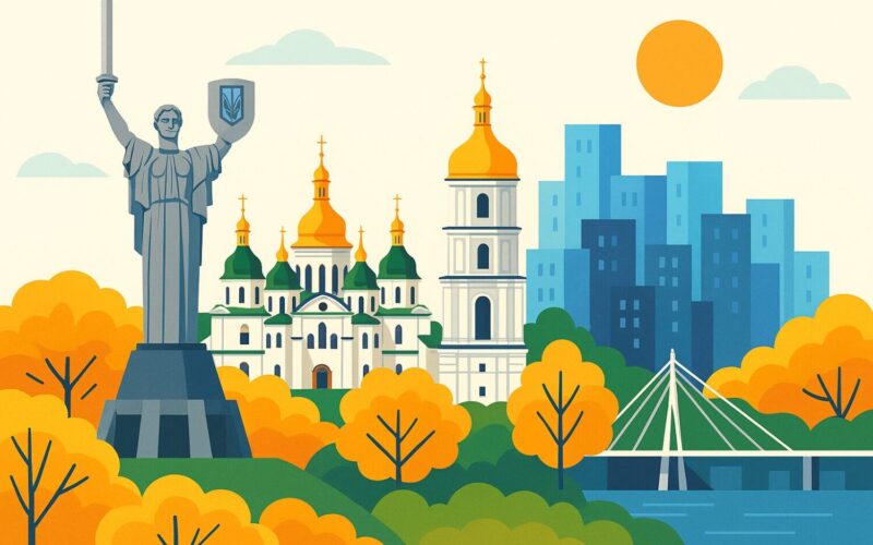 Прогноз погоди у Києві на 26 жовтня: хмарно, невеликий дощ та до +10°С