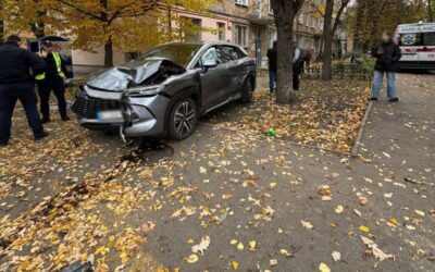 ДТП на Салютній: п'ятеро постраждалих, двоє дітей у лікарні