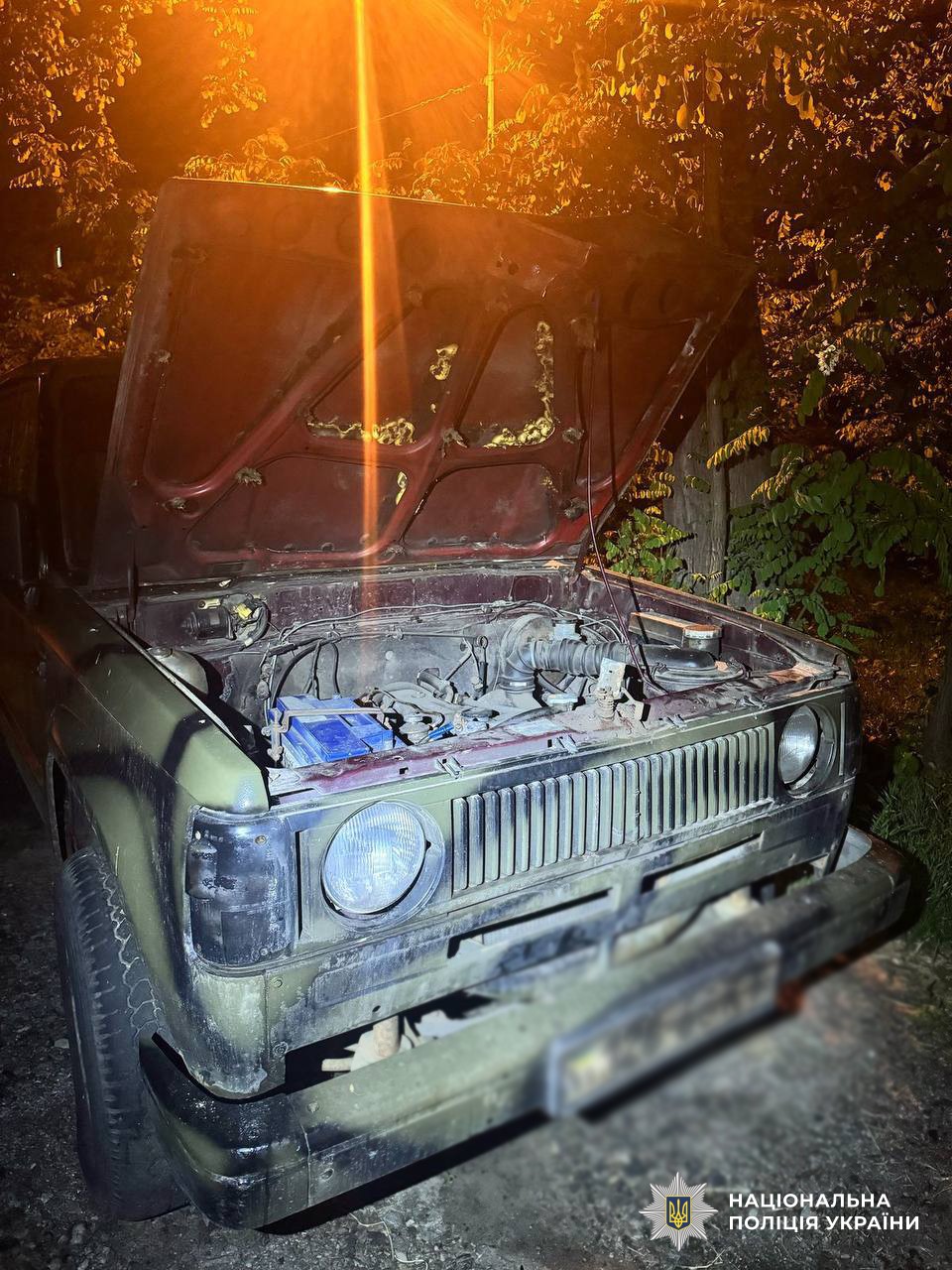 У Києві затримали диверсанта, який підпалив військові автомобілі за гроші від рф