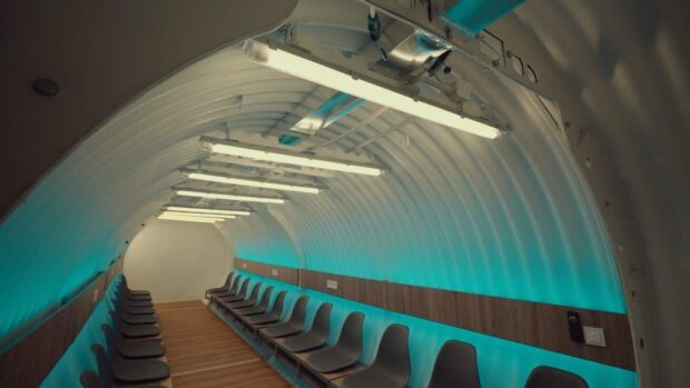 У Бородянці встановили модульне підземне укриття на 48 осіб