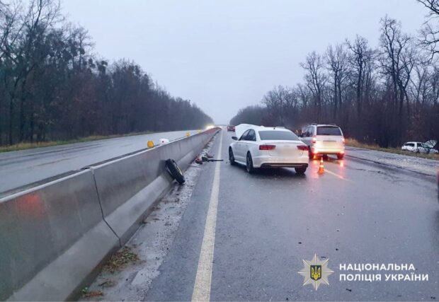 ДТП на трасі Київ-Одеса: п'яний водій Audi влаштував аварію з потерпілими