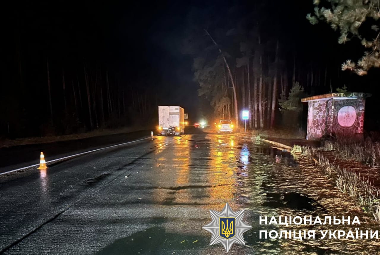 Смертельна ДТП на Київщині: водій Mercedes збив пішохода біля Вишгорода