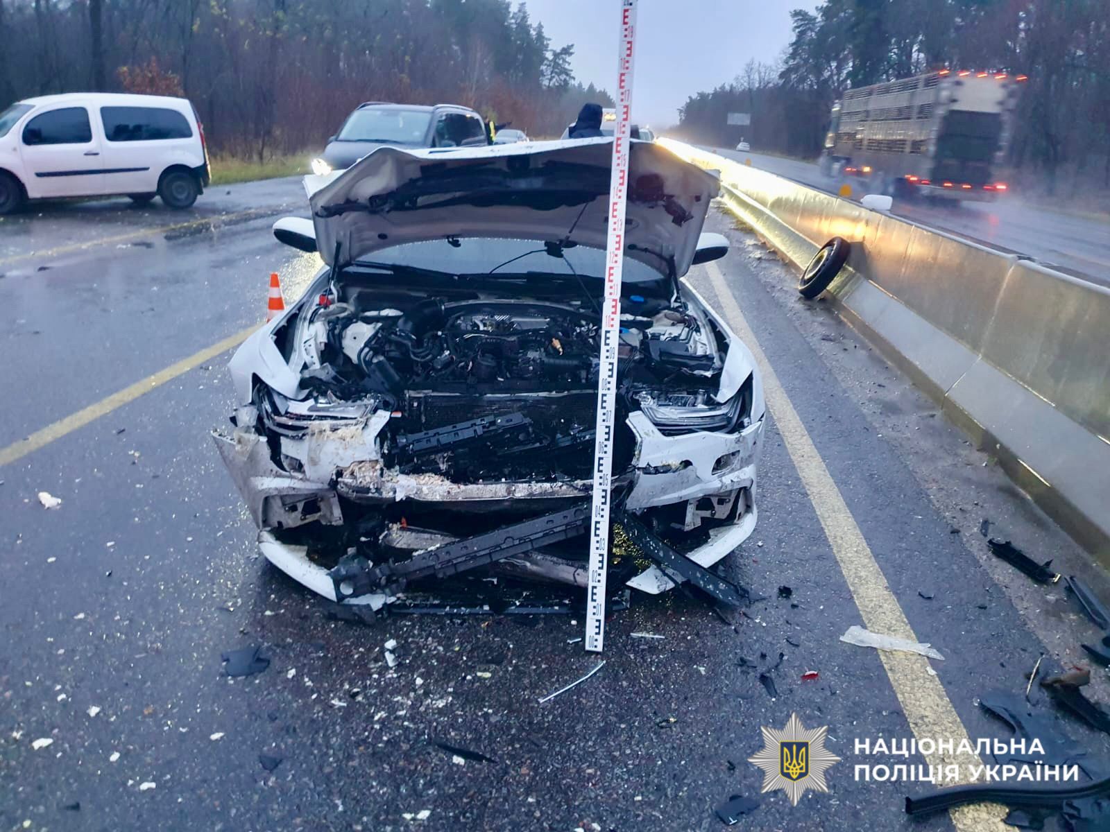 ДТП на трасі Київ-Одеса: п'яний водій Audi влаштував аварію з потерпілими