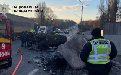 У Києві внаслідок ДТП загинув водій автівки