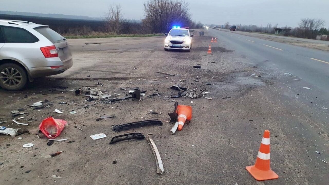 На Київщині п’яний водій спричинив ДТП (фото)