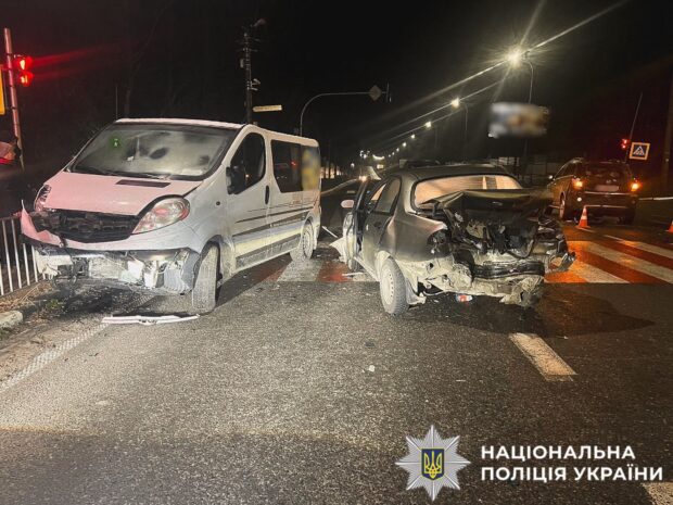 ДТП на Київщині: п'яний водій влаштував аварію з чотирма автівками