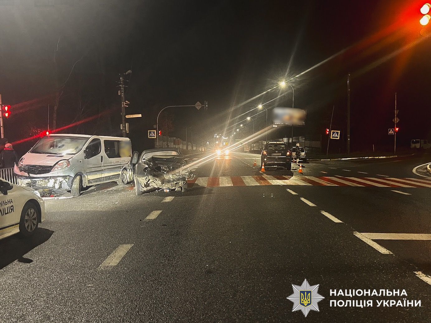 ДТП на Київщині: п'яний водій влаштував аварію з чотирма автівками