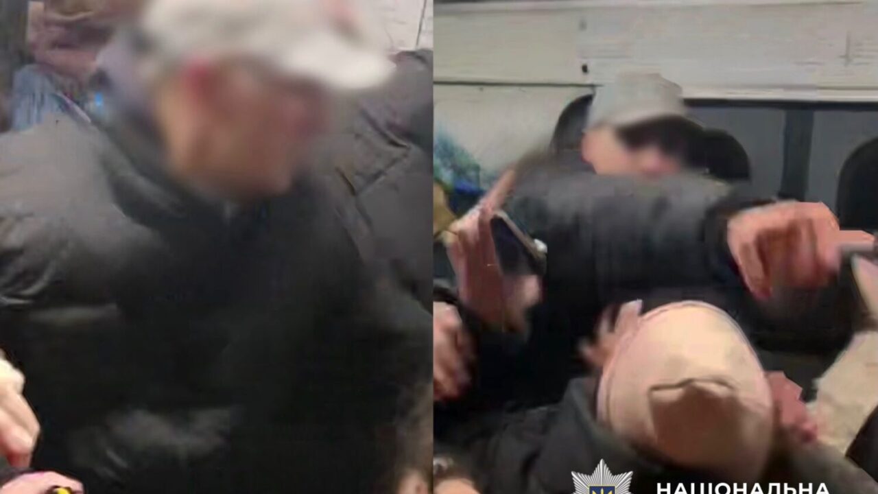 Бійка та розпилення газу: у київському метро затримали агресивного молодика (фото)