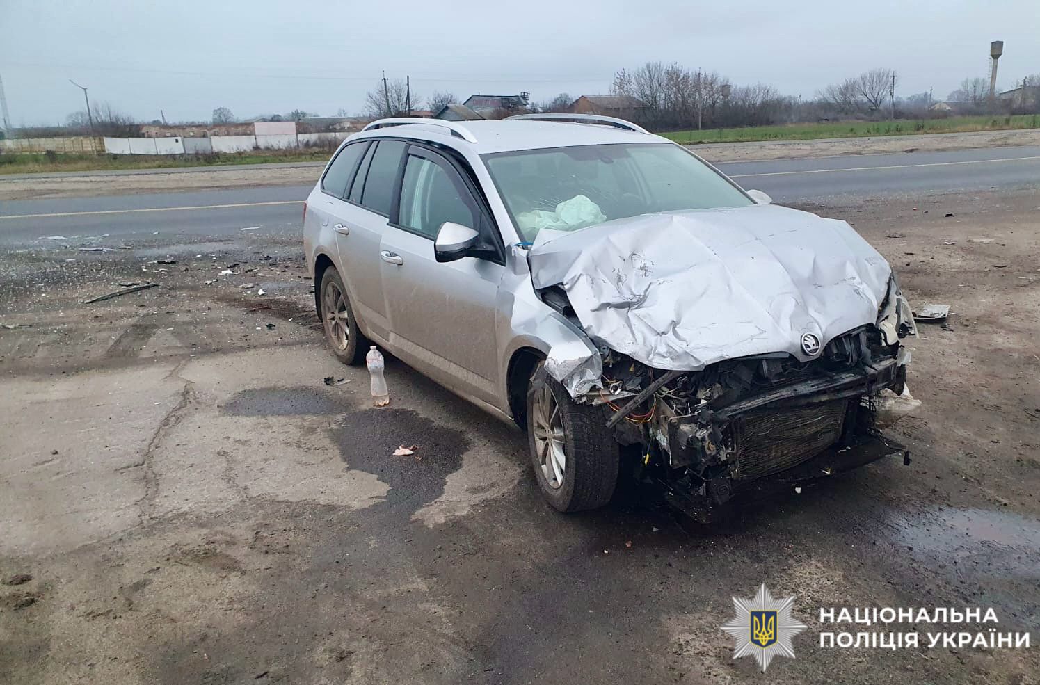 ДТП на Київщині: п'яний водій спричинив аварію на дорозі Київ-Одеса