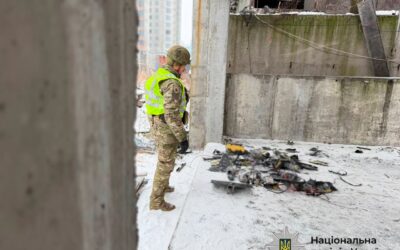 На лівому березі Києва знайшли нездетоновану бойову частину дрона (відео)