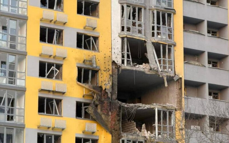 Російська атака на Київ: одна людина загинула, четверо поранені