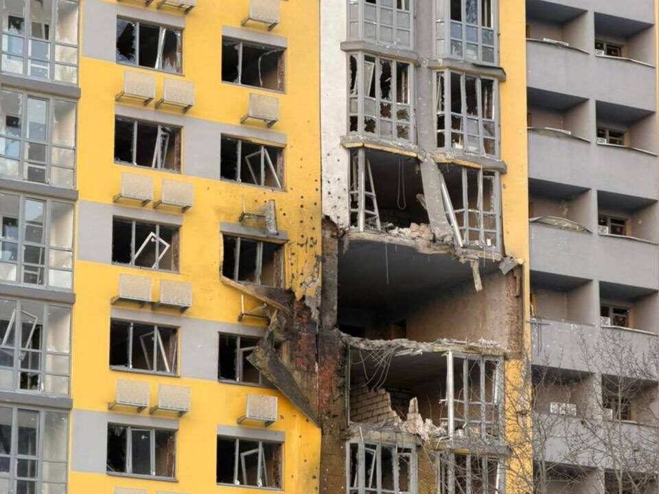 Російська атака на Київ: одна людина загинула, четверо поранені
