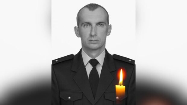 Помер пожежник Олександр Зібров, поранений під час атаки на Київ 9 січня