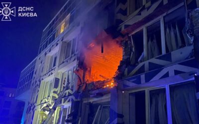 Росіяни влучили в медзаклад у Києві, а в області атакували критичні об’єкти: загинули люди