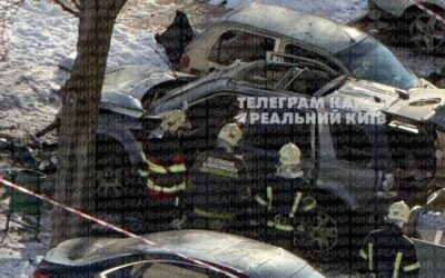 В Оболонському районі Києва вибухнув позашляховик: є поранені