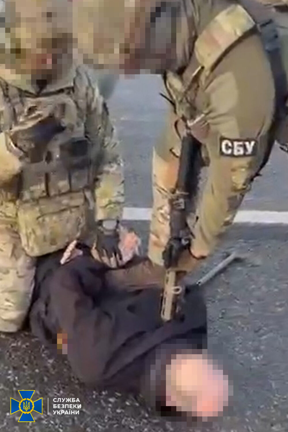 Служба безпеки «по гарячих слідах» затримала російських агентів, які підірвали авто в центрі Києва