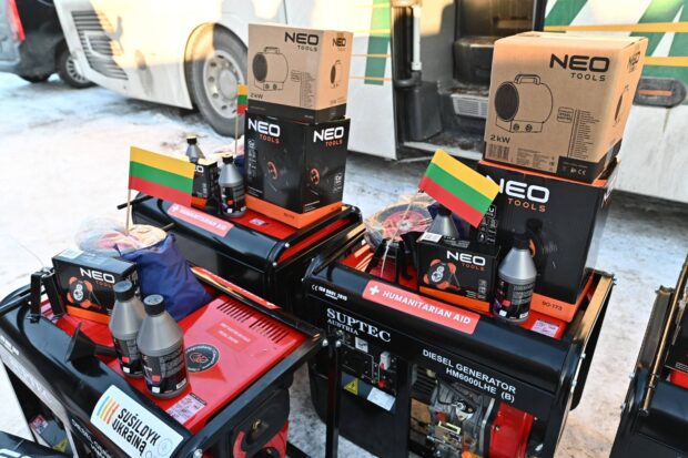 Київщина отримала 40 генераторів від Литви для дитячих будинків