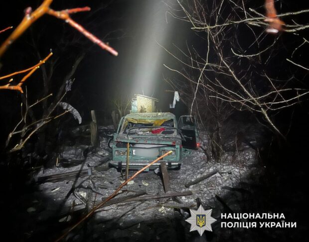 Внаслідок російської атаки по Вишгородському району Київщини двоє людей потрапили до лікарні